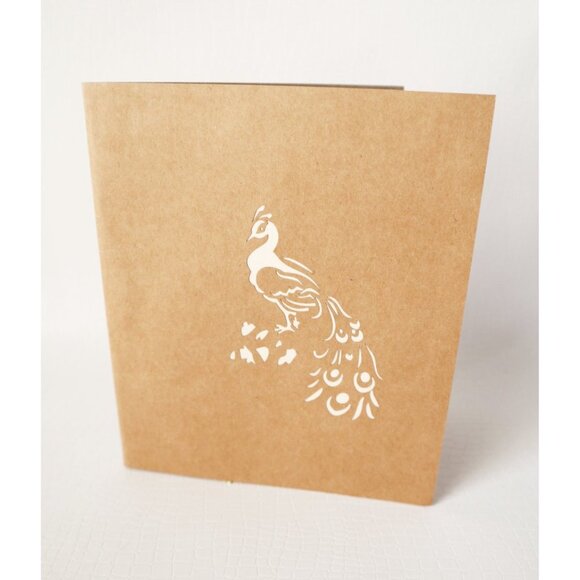 4 Vintage Pop Up Cards Intricate Peacock Galleon Ship Temple Thailand Bus - Picture 8 of 9